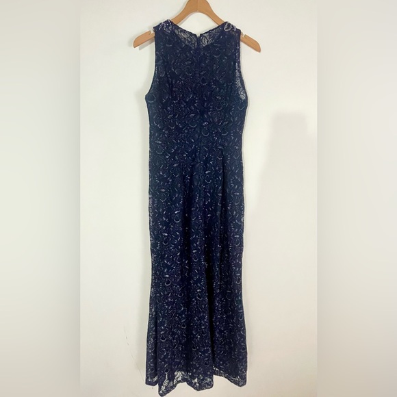 Jade Couture by jasmine Navy Formal dress. Size 10 - Picture 2 of 7